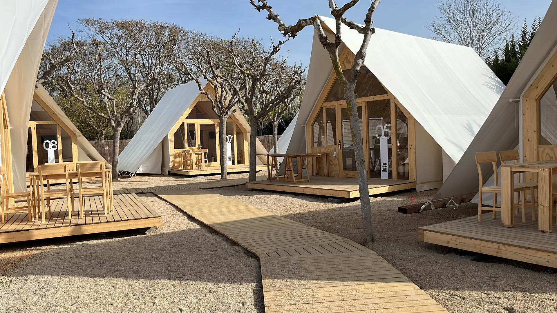 Instal·lacions per a campings